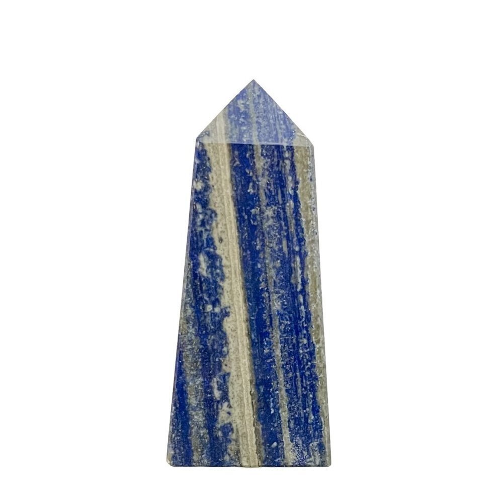 Lapis Lazuli, Large Point, Obelisk, Over 1 Pound, Polished Crystal, Mineral Coll